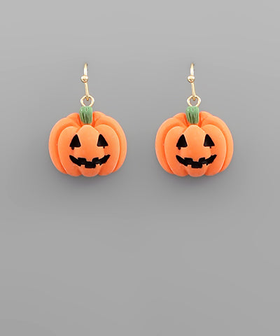 Pumpkin Earrings