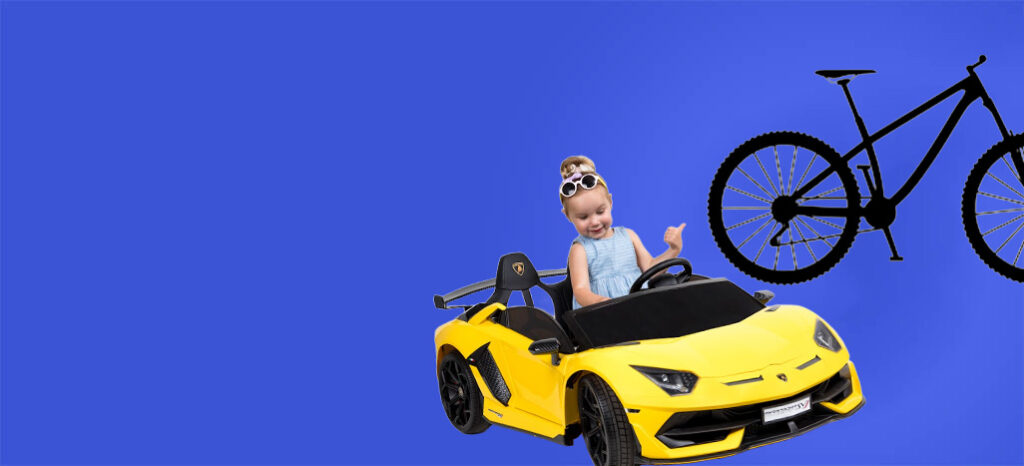 Bicycles & Kids Ride On's