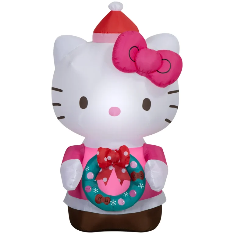 4.5 ft hello kitty blow up