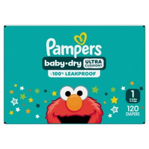 auction test pampers size 1 retail $30
