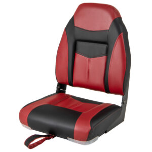 High Back Folding Boat Seat Set with Sponge Cushion