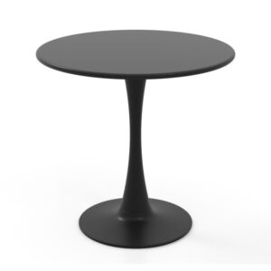 31.5 Inch Round Dining Table with Anti-Slip PP Ring