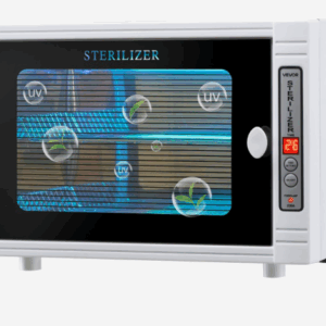 EVOR Nail Tool Cleaning Machine, 12L Large Capacity, Tool Cabinet Cleaner Box with Timer Setting, Tempered Glass Door, 185nm Wavelength, for Labs, Home, Nail Salons, Hair Studios, Beauty Salons