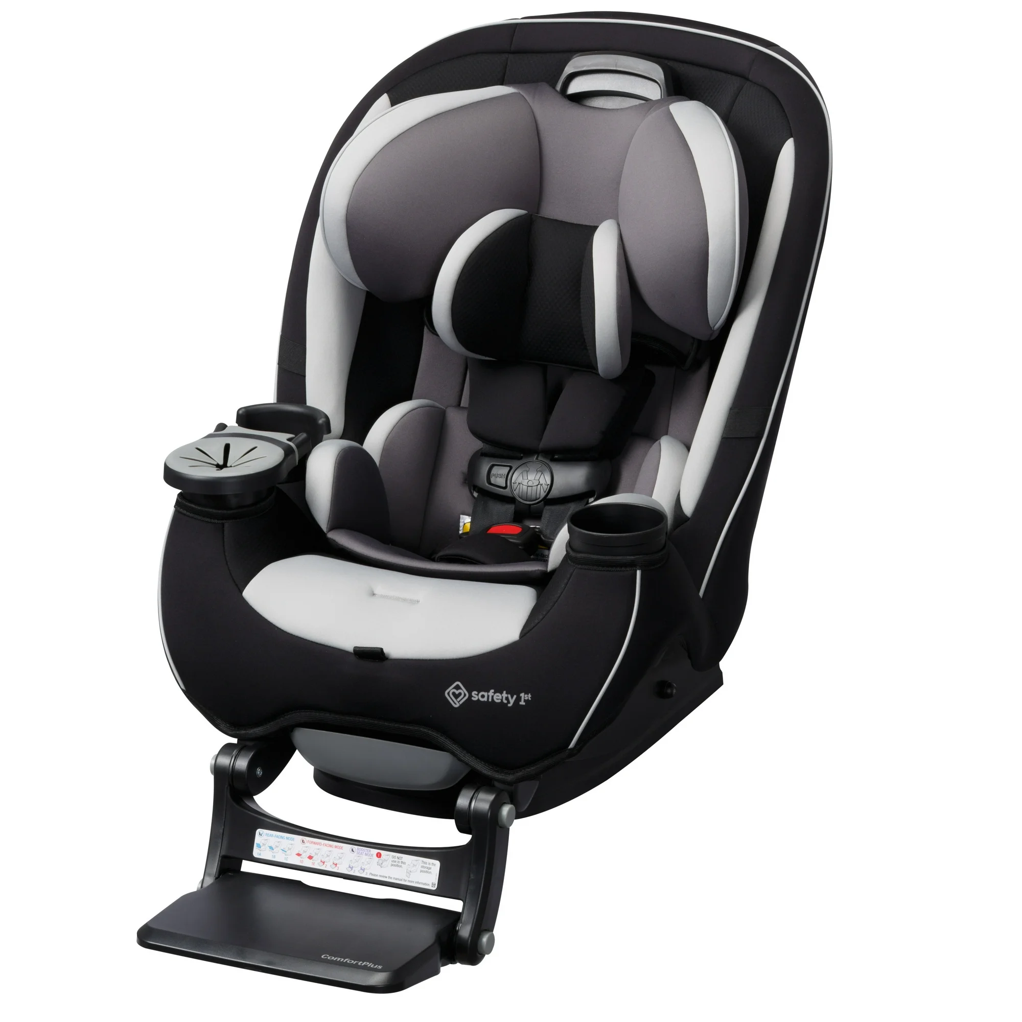Safety 1st Grow and Go Extend n Ride LX All in One Convertible Infant & Toddler Car Seat, Black Pepper mfg date 2025-10-09
