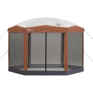 Coleman 12 x 10 Back Home Screened Canopy Sun Shelter Tent with Instant Setup