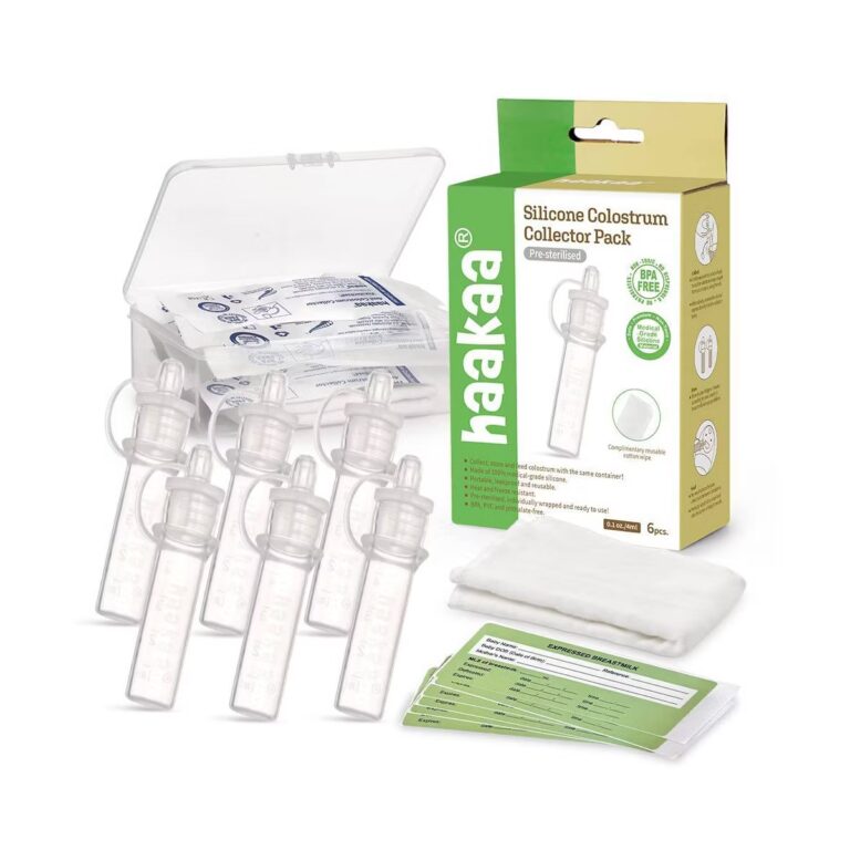 haakaa Silicone Colostrum Collector Set - 6ct