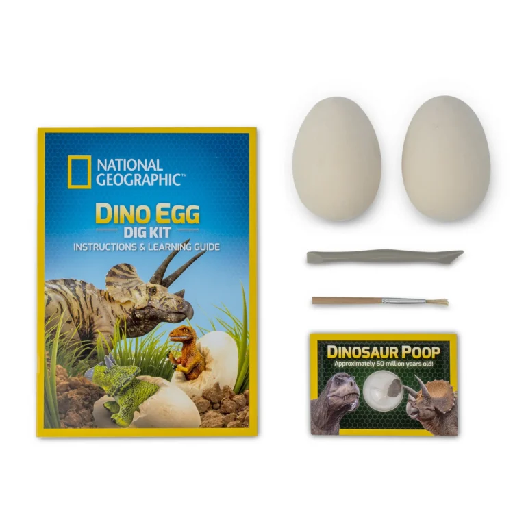 National Geographic Dino Egg Dig Kit for Children 8 Years and up