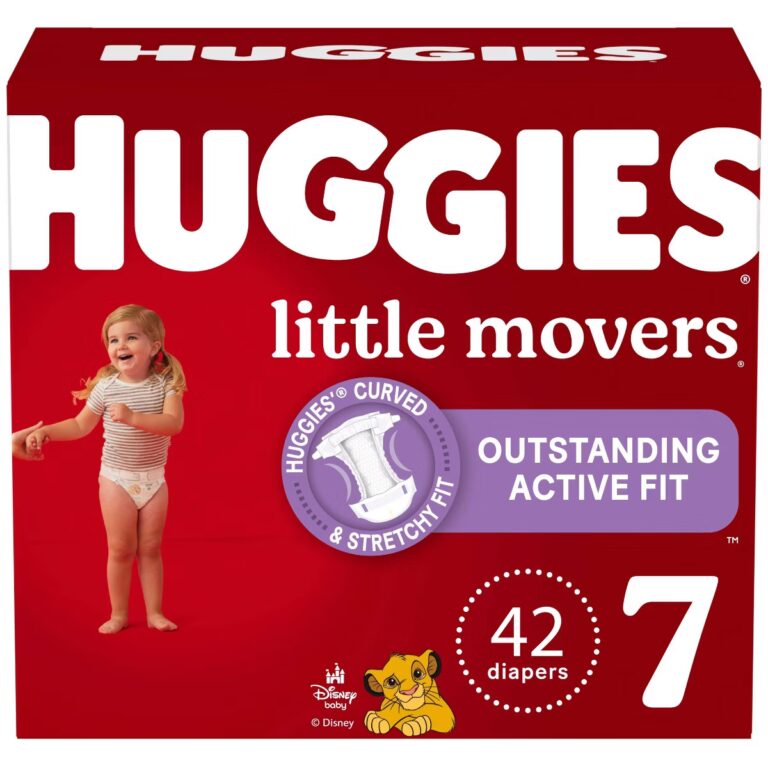 Huggies Little Movers Diapers - Size 7 - 42ct