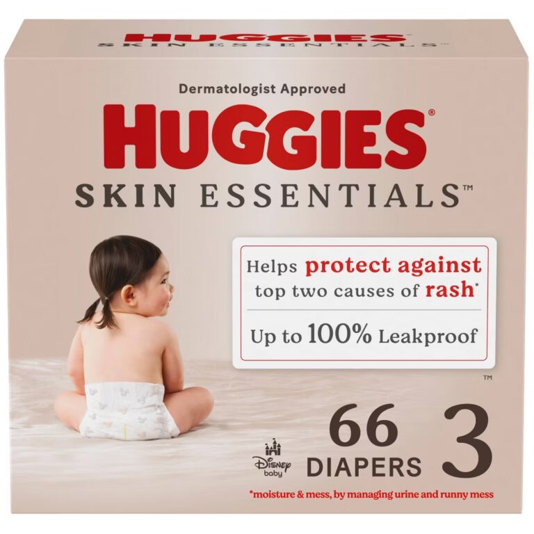 Huggies Skin Essentials Luxury Diapers - Size 3 - 66ct