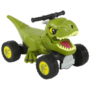 6V Jurassic World T-Rex Quad with Interactive Play Features
