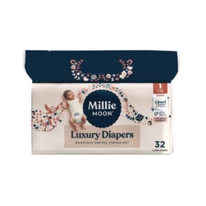 Millie Moon Luxury Disposable Diapers - Size 1 - 32ct