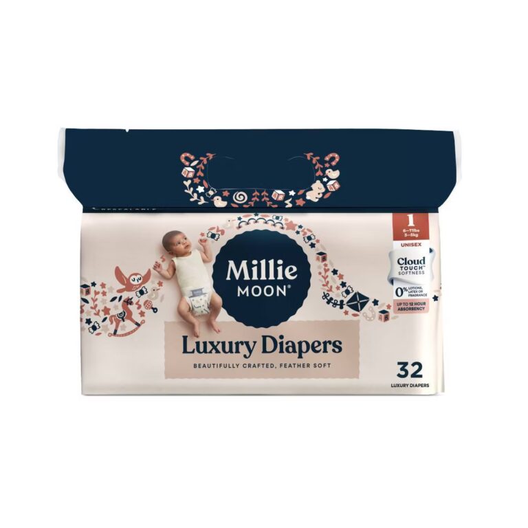 Millie Moon Luxury Disposable Diapers - Size 1 - 32ct