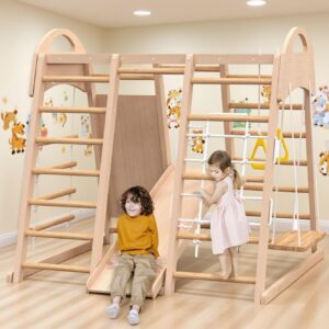 7 in 1 wooden jungle gym retail $299