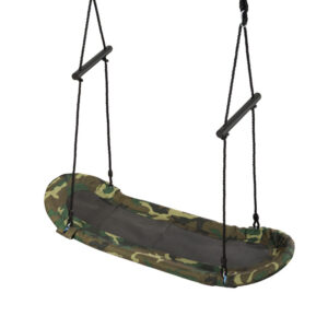 Saucer Tree Swing Surf Kids Outdoor Adjustable Oval Platform Set with Handle retail $50