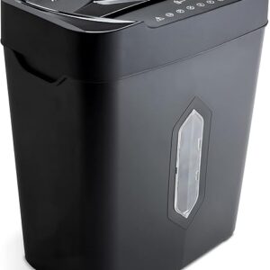 Aurora 12 Sheet Crosscut Paper and Credit Card Shredder with 5.2 gal Wastebasket retail $89
