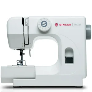 SINGER M1000 Sewing Machine + Accessories | 32 Stitch Applications | Compact, Lightweight & Portable - White