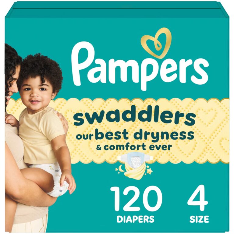 Pampers Swaddlers Sensitive Disposable Diapers - Size 4 - 120ct