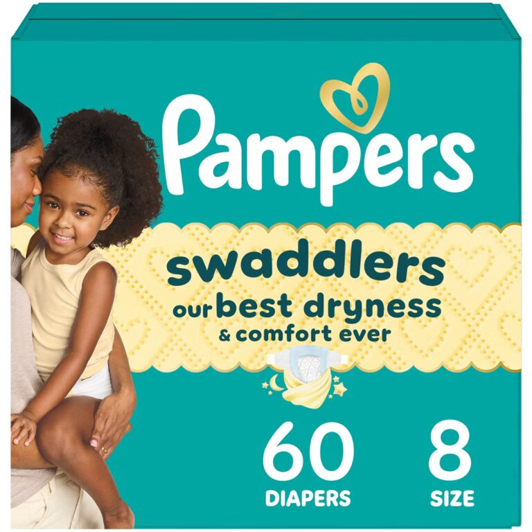 Pampers Swaddlers Sensitive Disposable Diapers - Size 8 - 60ct