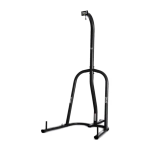 Everlast Single Station Heavy-Duty Punching Bag Stand, Powder-Coated Steel, 100 lb Capacity, Black
