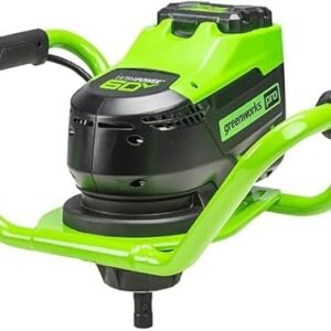 Greenworks Pro 60V Brushless Earth Auger | Post Hole Digger Great for Fences, Gardening, Planting, and More | Auger Bit and Battery + Charger Sold Separately