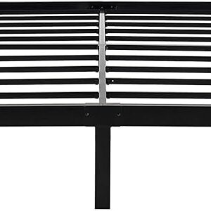 45MinST 14 Inch Reinforced Platform Bed Frame/3500lbs Heavy Duty/Easy Assembly Mattress Foundation/Steel Slat/Noise Free/No Box Spring Needed, Full