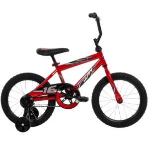Huffy 16" Rock It Kids' Bike, Fits Riders 42" - 48", Red, Child, Boys