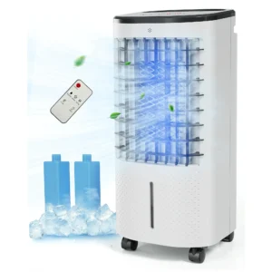 SUGIFT 206 Evaporative Portable Air Cooler Fan & Humidifier, White