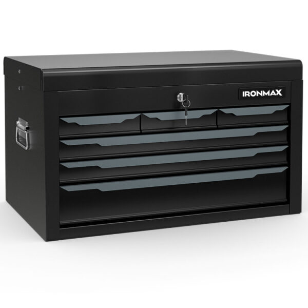 24 Inch Tool Chest Case with 6 Drawers and Top Storage for Garage ...