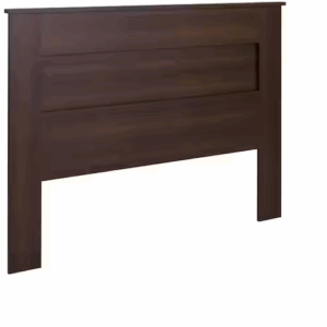 Brown 2.25in. D x 64.5in. W x 48in. H Stylish Flat Panel Queen Headboard, Headboard Queen Size, Queen Size Bed Headboard