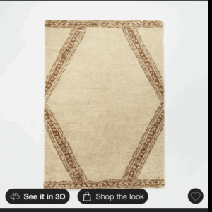 5x7 wool tufted rug