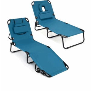 2 pc beach chaise