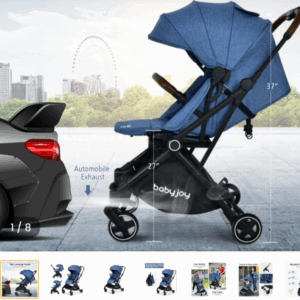 2 in adjustable stroller with canopy