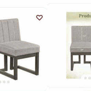 set of 2 farmhouse dining chairs
