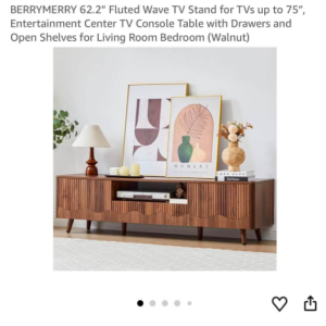62.2 fluted tv stand