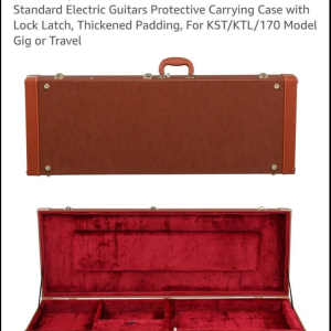 39 inch electric guitar wooden hard case