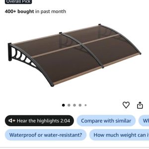40x80 awning