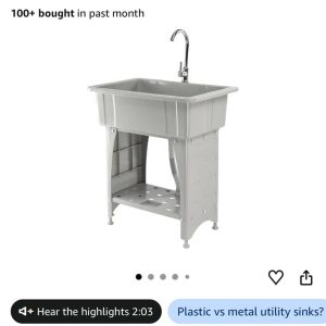 20 gallon utility sink