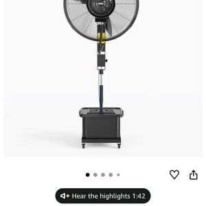 misting fan