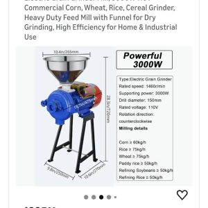 electric grinder mill