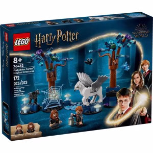 LEGO Harry Potter Forbidden Forest: Magical Creatures, Glow in the Dark Toy for Kids with Buckbeak and Thestral Fantasy Animal Figures, Harry Potter Gift Idea for Girls and Boys Ages 8 and Up, 76432